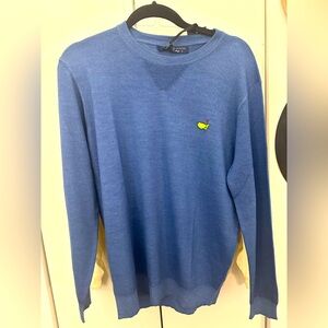 2024 Masters Clubhouse Collection Crew Sweater (blue)